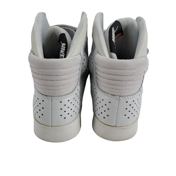 Nike‎ Men's Flystepper 2K3 Hi-top Sneakers 9.5 Pure Platinum Gray 677473-002 - Picture 5 of 12